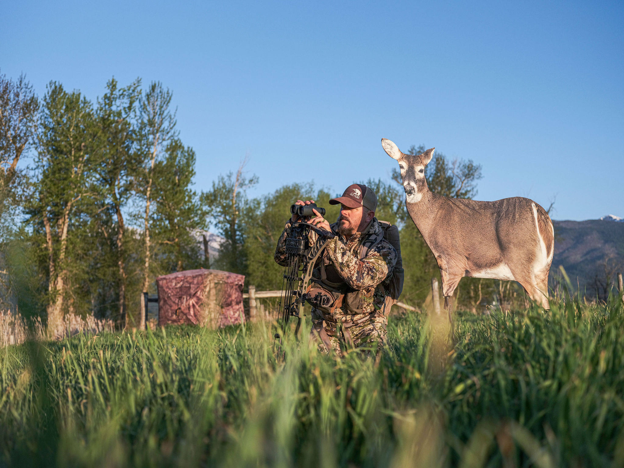 Bowhunting with a Decoy